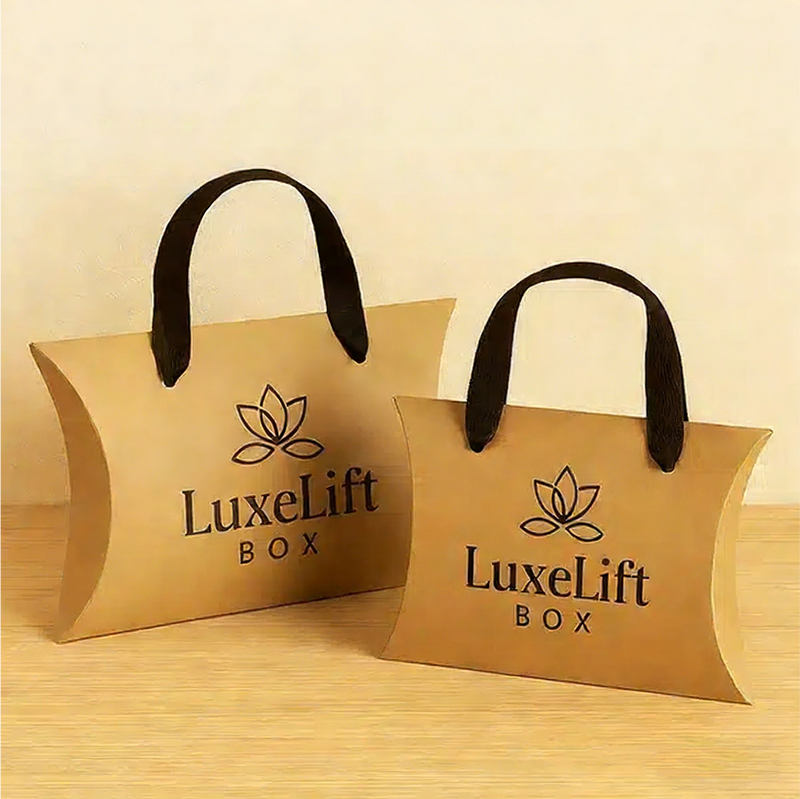 Pillow Boxes with Handle