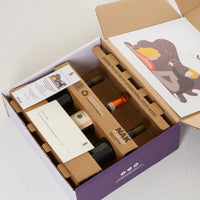 Wine Box With Tray